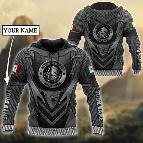 Mexico Estados Unidos  Custom Name 3D All Over Print | Adult | CN267