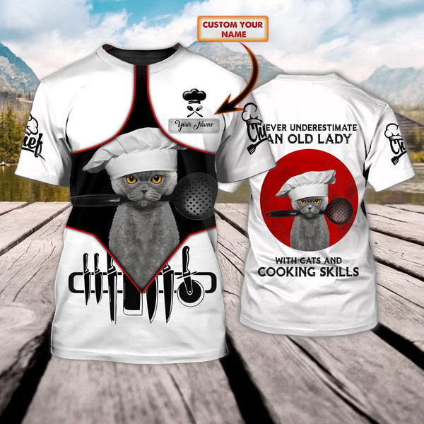 Master Chef  Custom Name 3D All Over Printed Unisex Shirts | Adult | CN411