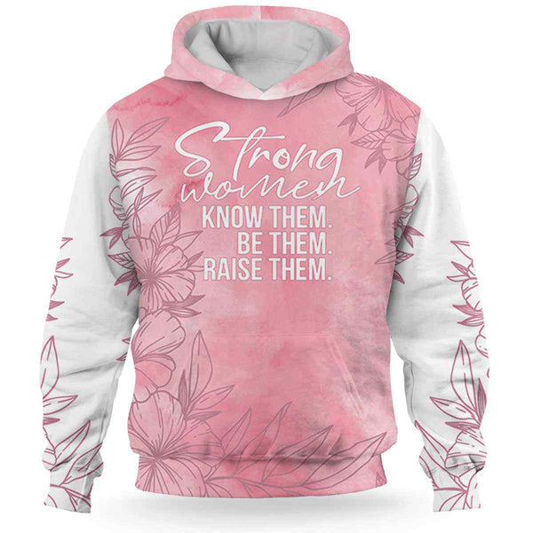 Mom Flower Strong Mother Raise Them 3D All Over Print | For Men & Women | Adult | HP1152-BehighStyle