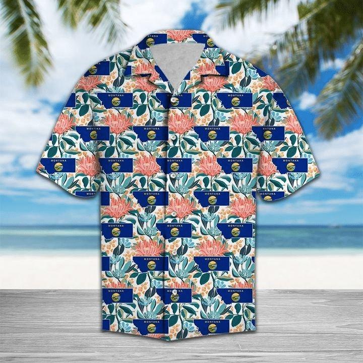 Montana Bitterroot Hawaiian Shirt | For Men & Women | HW1434-BehighStyle