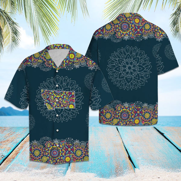 Montana Mandala Hawaiian Shirt | For Men & Women | HW1433-BehighStyle