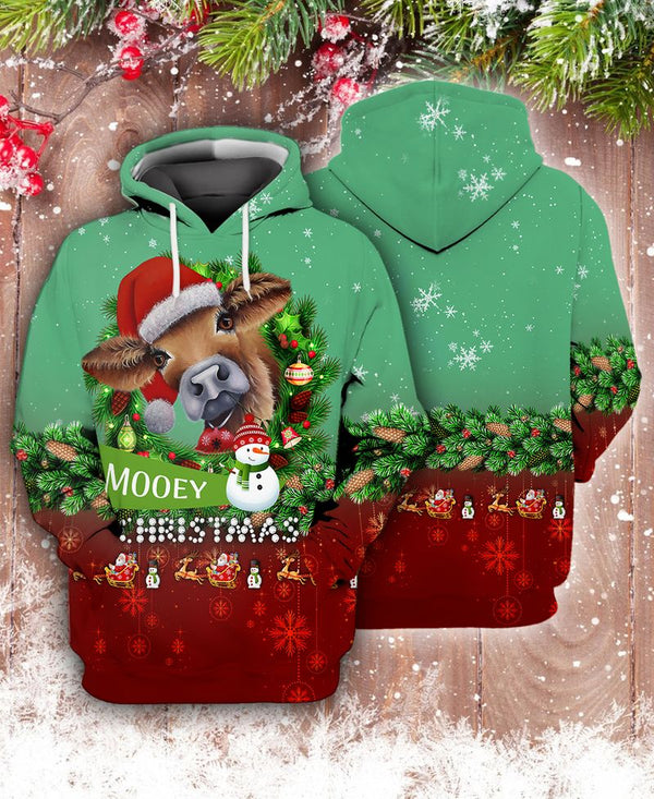 Mooey Christmas 3D All Over Print | Adult | HP2162