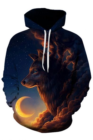 Moon Wolf 3D All Over Print | For Men & Women | Adult | HP449-BehighStyle