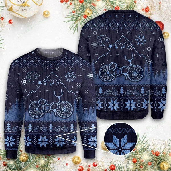 Mountain Bike Ugly Christmas Sweater | Adult | US2508