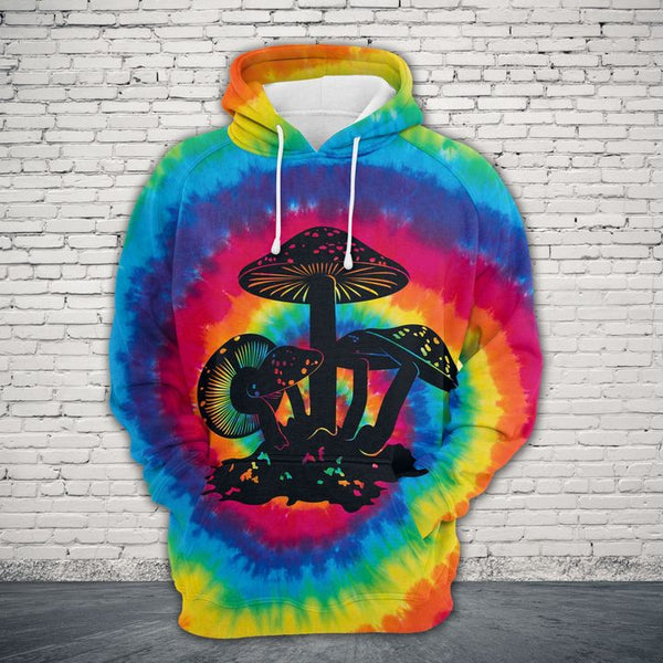 Mushroom Tie Dye 3D All Over Print | For Men & Women | Adult | HP836-BehighStyle