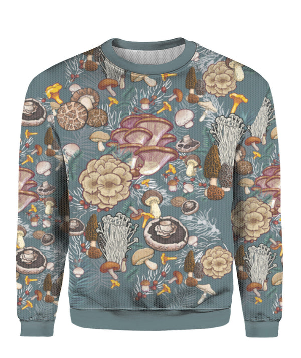 Mushrooms Ugly Christmas Sweater | For Men & Women | UH2043