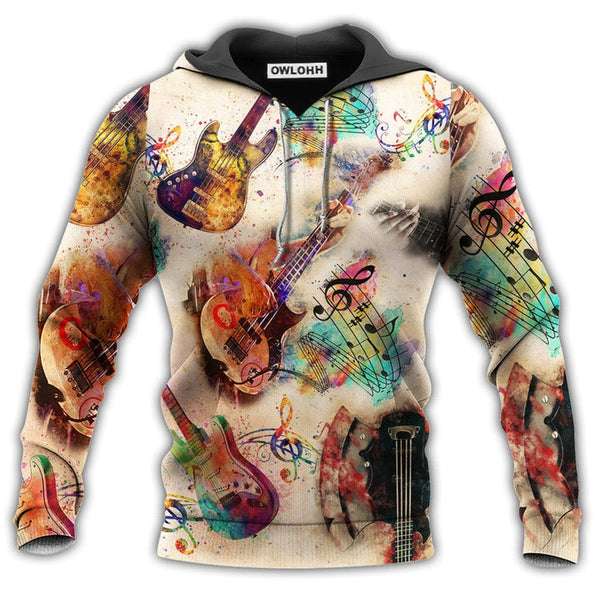 Guitar Music Bass Its Like Guitar But Way Cooler Bass Guitar 3D All Over Print | Adult | HP3141