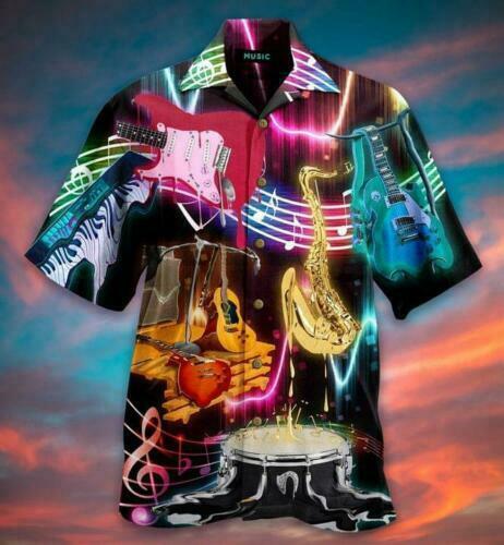 Musical Instruments Hawaiian Shirt | For Men & Women | HW2316-BehighStyle