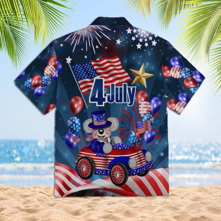 My Patriotic Heart Beats 4th Of July Hawaiian Shirt | For Men & Women | HW362-BehighStyle