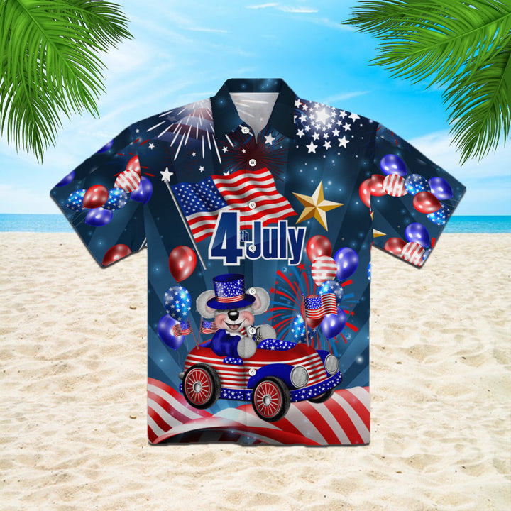 My Patriotic Heart Beats 4th Of July Hawaiian Shirt | For Men & Women | HW362-BehighStyle