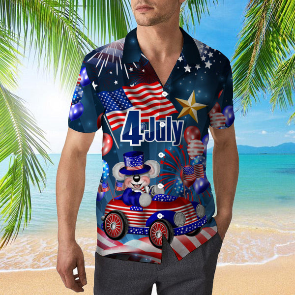 My Patriotic Heart Beats 4th Of July Hawaiian Shirt | For Men & Women | HW362-BehighStyle