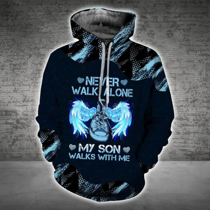 My Son Walk With Me 3D All Over Print | For Men & Women | Adult | HP1241-BehighStyle