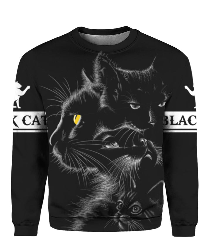 Mystic Black Cat 3D All Over Print | For Men & Women | Adult | HP1674-BehighStyle