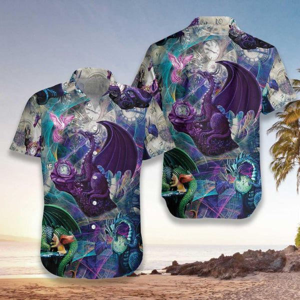 Mythology Dragon Hawaiian Shirt | For Men & Women | HW1704-BehighStyle