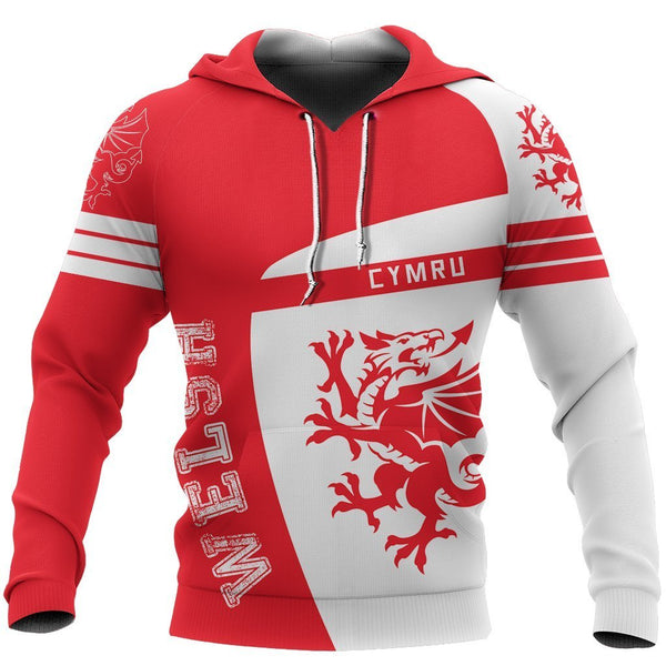 Wales Sport Red 3D All Over Print | Adult | HP3213