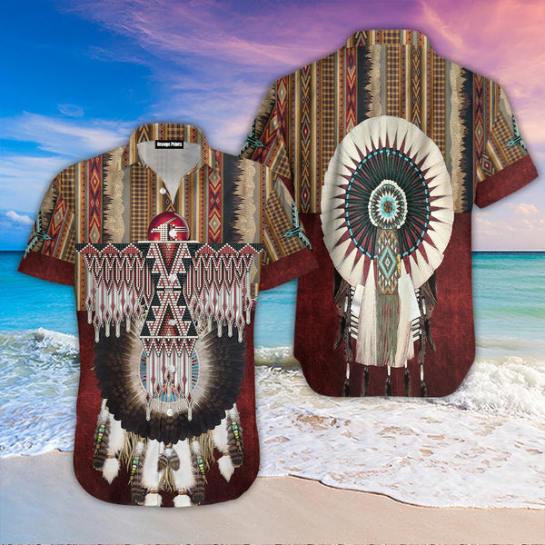 Native American Pattern Aloha Hawaiian Shirt | For Men & Women | HW433-BehighStyle