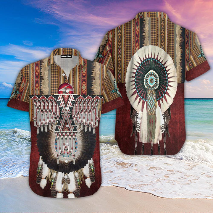 Native American Pattern Aloha Hawaiian Shirt | For Men & Women | HW433-BehighStyle