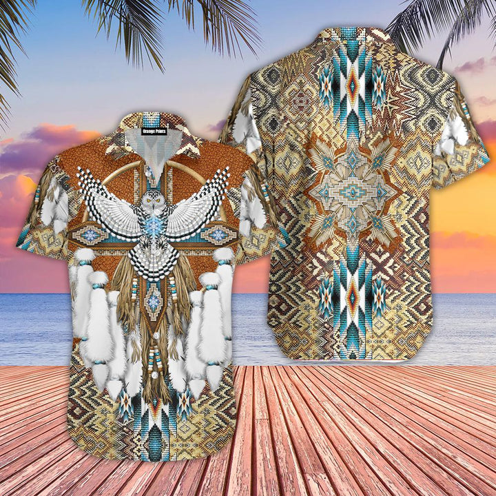 Native Pattern Hawaiian Shirt | For Men & Women | HW2068-BehighStyle