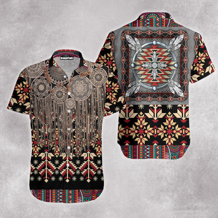 Native Pattern Hawaiian Shirt | For Men & Women | HW2070-BehighStyle