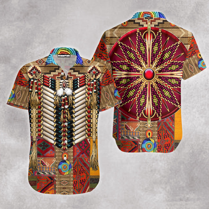 Native Pattern Hawaiian Shirt | For Men & Women | HW2072-BehighStyle