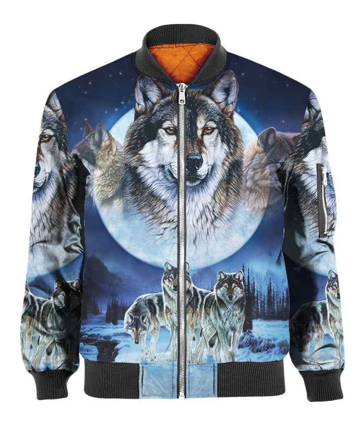 Native Wolf 3D All Over Print | For Men & Women | Adult | HP974-BehighStyle