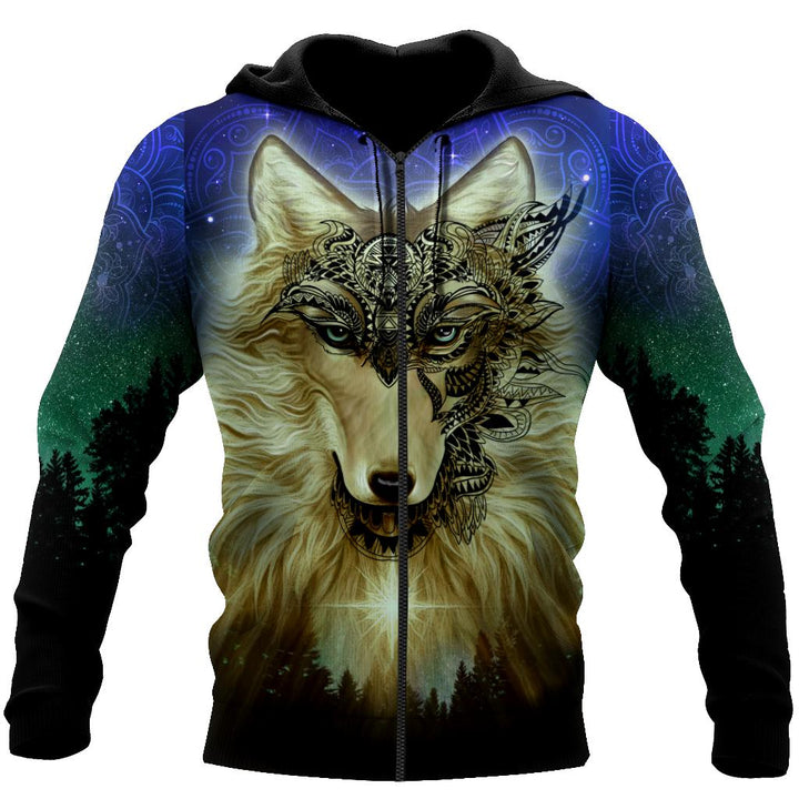 Native Wolf Mandala 3D All Over Print | For Men & Women | Adult | HP1524-BehighStyle