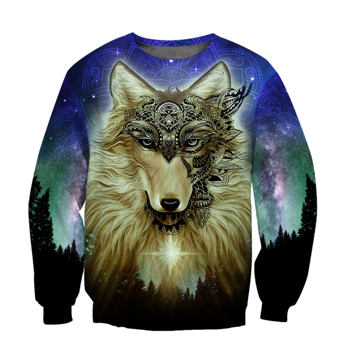 Native Wolf Mandala 3D All Over Print | For Men & Women | Adult | HP1524-BehighStyle