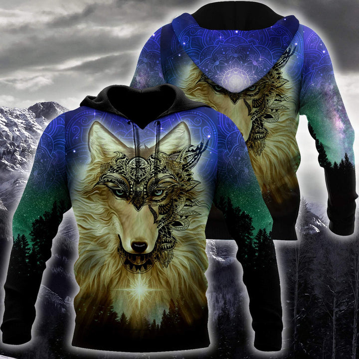 Native Wolf Mandala 3D All Over Print | For Men & Women | Adult | HP1524-BehighStyle