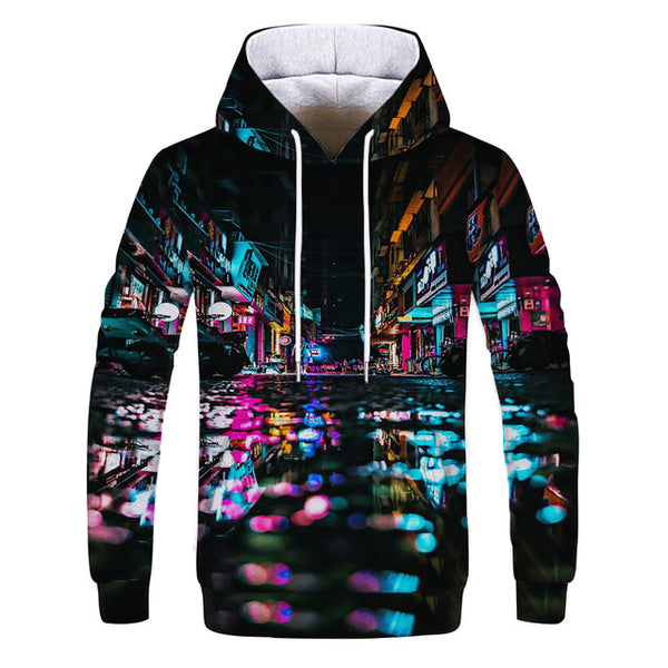 Neon Night City Design 3D All Over Print | For Men & Women | Adult | HP611-BehighStyle