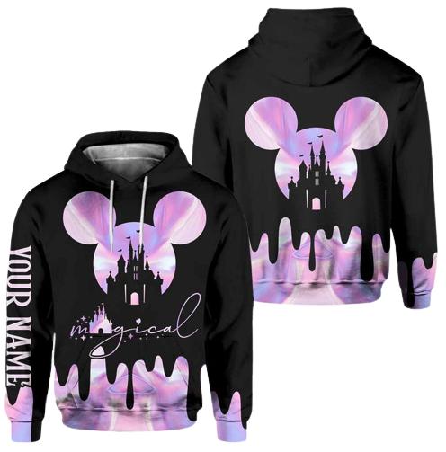 Never Too Old For Magical Mouse Custom Name 3D All Over Print | Adult | CN315