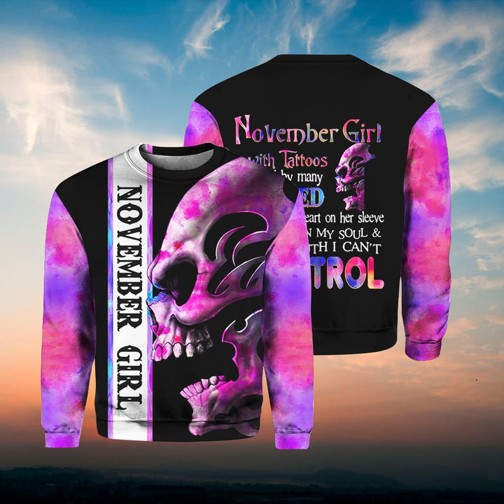 November Girl 3D All Over Print | For Men & Women | Adult | HP942-BehighStyle