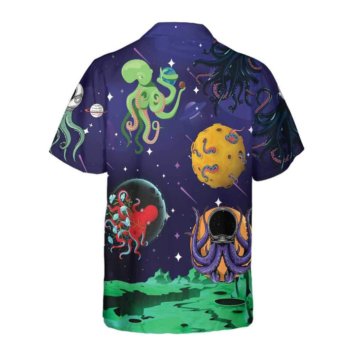 Octopus Astronaut Hawaiian Shirt | For Men & Women | HW1567-BehighStyle