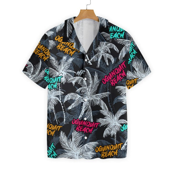Ogunquit Beach Coconut Tree Hawaiian Shirt | HW2978