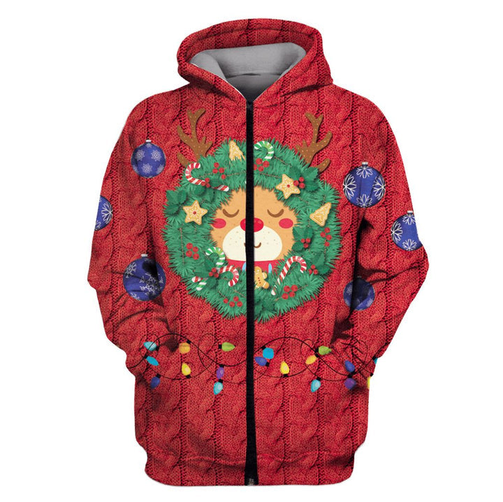 On Reindeer Christmas Day 3D All Over Print | For Men & Women | Adult | HP1895-BehighStyle