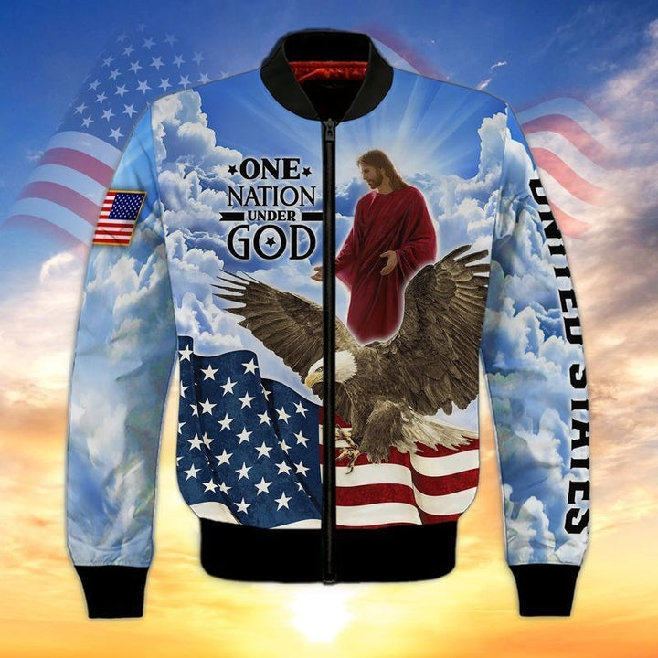 One Nation Under God 3D All Over Print | For Men & Women | Adult | HP1413-BehighStyle