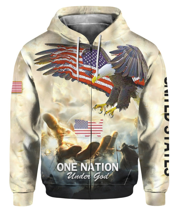 One Nation Under God 3D All Over Print | For Men & Women | Adult | HP979-BehighStyle