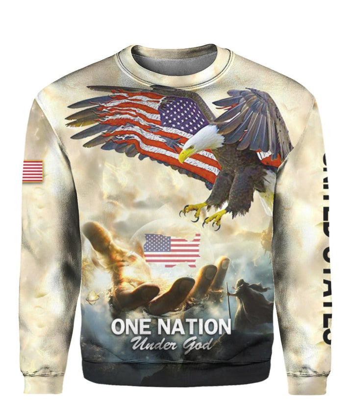 One Nation Under God 3D All Over Print | For Men & Women | Adult | HP979-BehighStyle