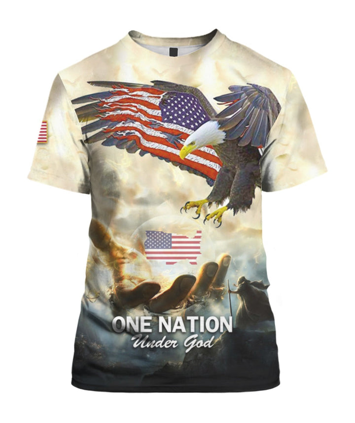 One Nation Under God 3D All Over Print | For Men & Women | Adult | HP979-BehighStyle