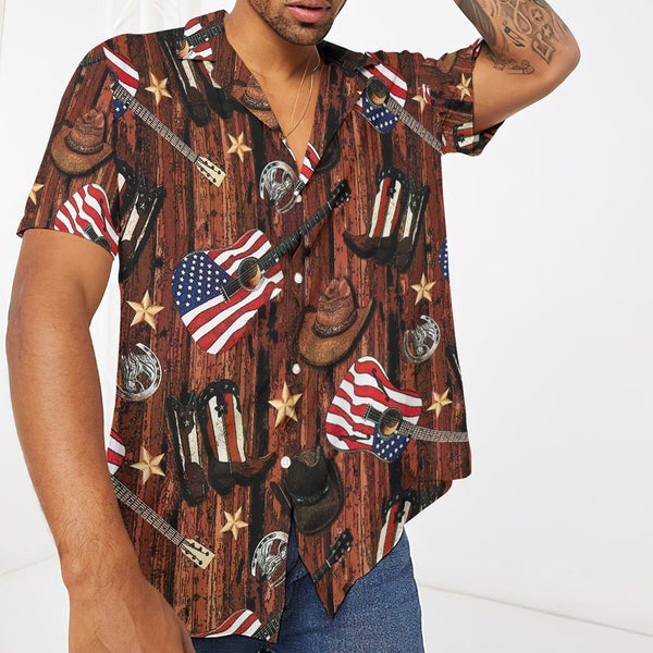 One Of A Kind Country Cowboy Hawaiian Shirt | For Men & Women | HW1544-BehighStyle