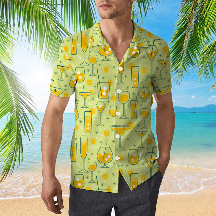 Orange Juice Cocktail Hawaiian Shirt | For Men & Women | HW416-BehighStyle