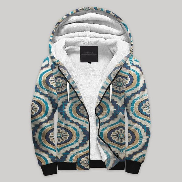 Outdoor Fleece Zip Hoodie All Over Print | FZ842