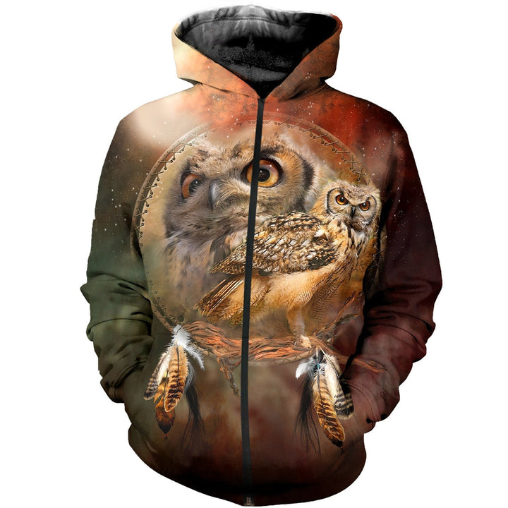 Owl 3D All Over Print | For Men & Women | Adult | HP1501-BehighStyle