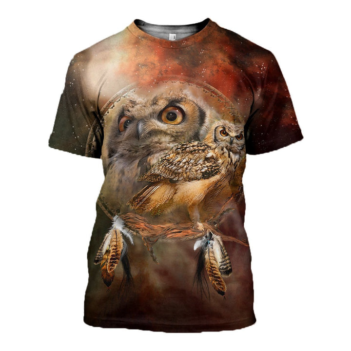 Owl 3D All Over Print | For Men & Women | Adult | HP1501-BehighStyle