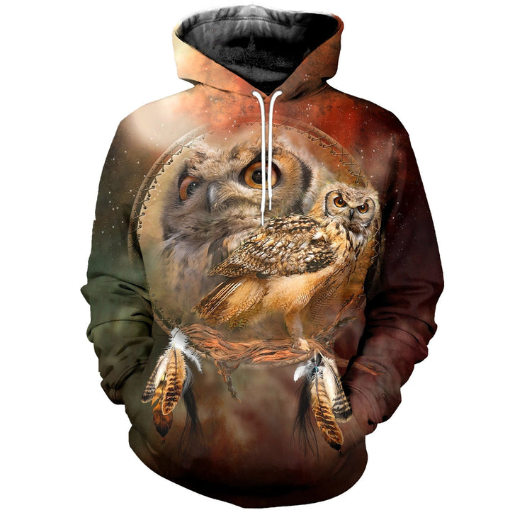 Owl 3D All Over Print | For Men & Women | Adult | HP1501-BehighStyle