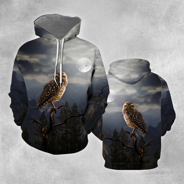 Owl Drinking 3D All Over Print | For Men & Women | Adult | HP987-BehighStyle