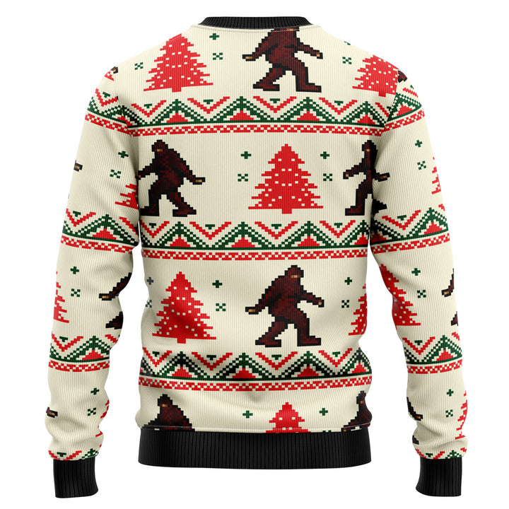 Bigfoot Ugly Christmas Sweater, Perfect Gift and Outfit For Christmas, Halloween, Winter