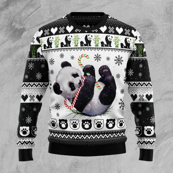 Panda Xmas Ugly Christmas Sweater | Adult | US2223