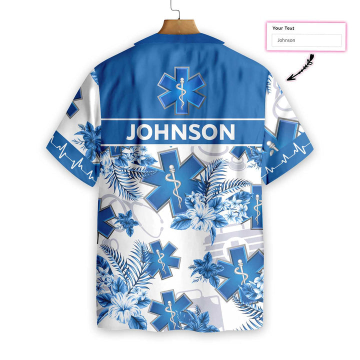 Paramedic Custom Name Hawaiian Shirt | For Men & Women | HN398-BehighStyle