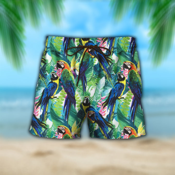 Parrot So Fresh Hawaiian Shirt Set | For Men & Women | HS134-BehighStyle