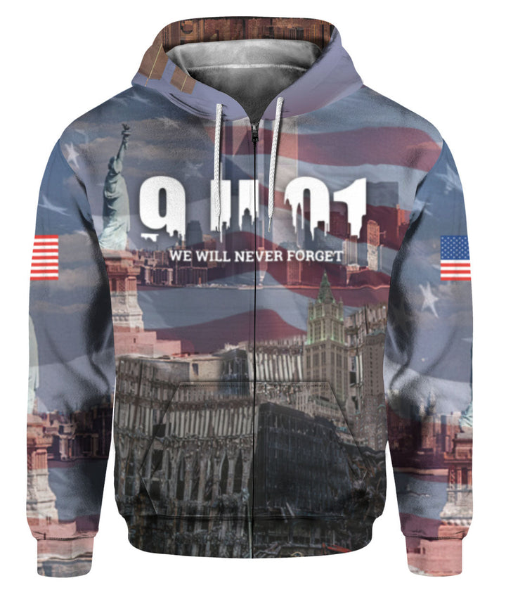 Patriot Day 9.11 Never Forget Twin Tower All Over Print | For Men & Women | Adult | HP780-BehighStyle